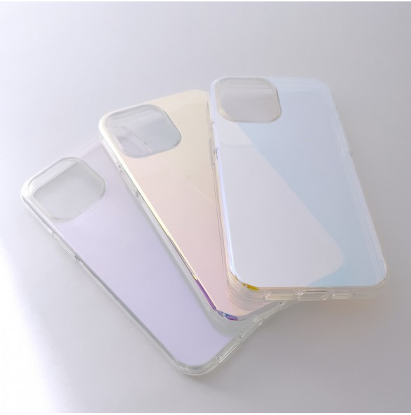 Aurora Fodral Fodral för iPhone 13 Pro Max Gel Neon Cover Guld
