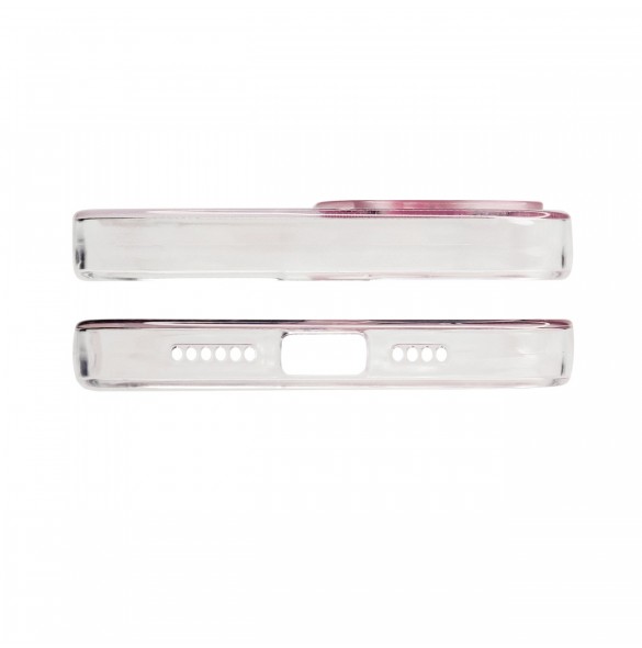 Marmorfodral till iPhone 13 Pro Max Gel Cover Marble Pink