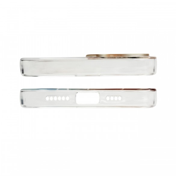 Marmorfodral till iPhone 13 Pro Max Gel Cover Orange Marble