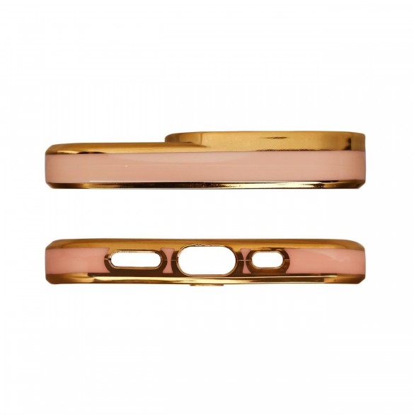 Modefodral till iPhone 12 Pro Max Gold Ram Gel Cover Gold