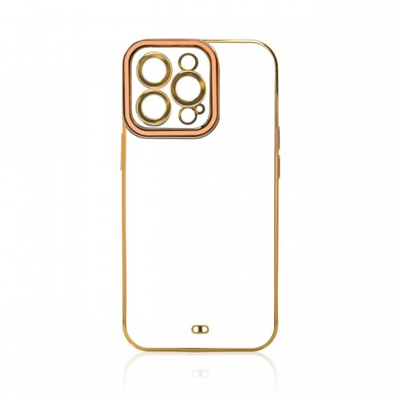 Modefodral till iPhone 12 Pro Max Gold Ram Gel Cover Gold