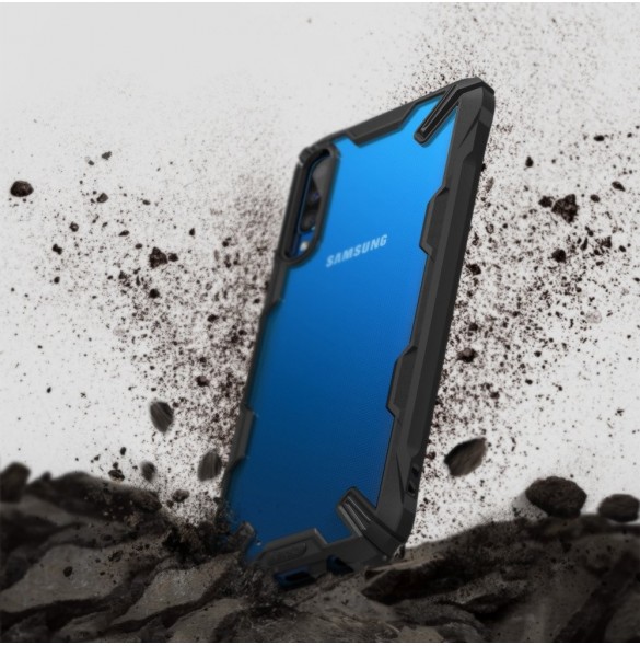 Vackert och pålitligt skyddande fodral från Samsung Galaxy A50.