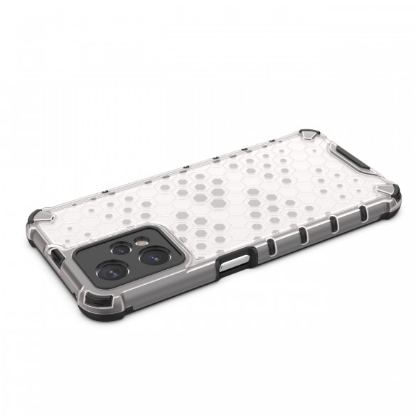 Honeycomb fodral pansarfodral med Realme 9 Pro gelram transparent