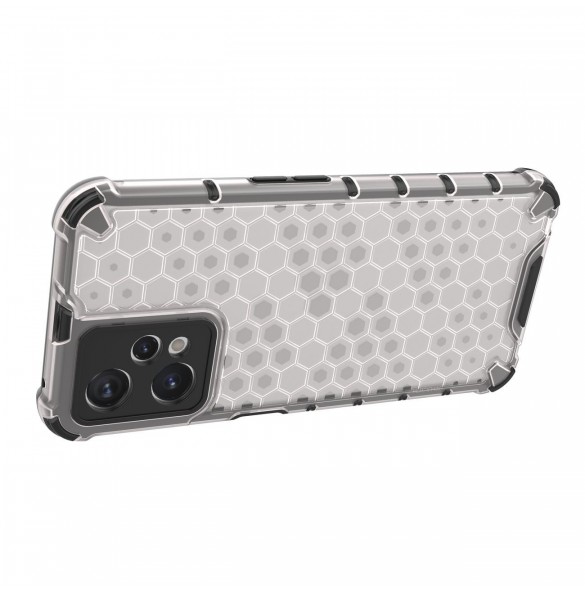 Honeycomb fodral pansarfodral med Realme 9 Pro gelram transparent