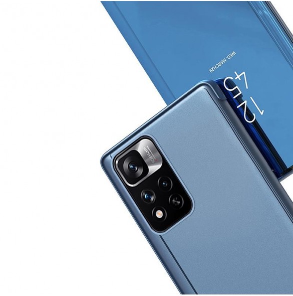 Clear View Case flip-fodral till Huawei nova 8i svart