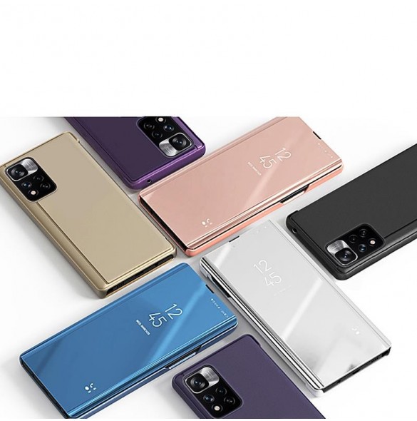 Clear View Case flip-fodral till Huawei nova 8i svart