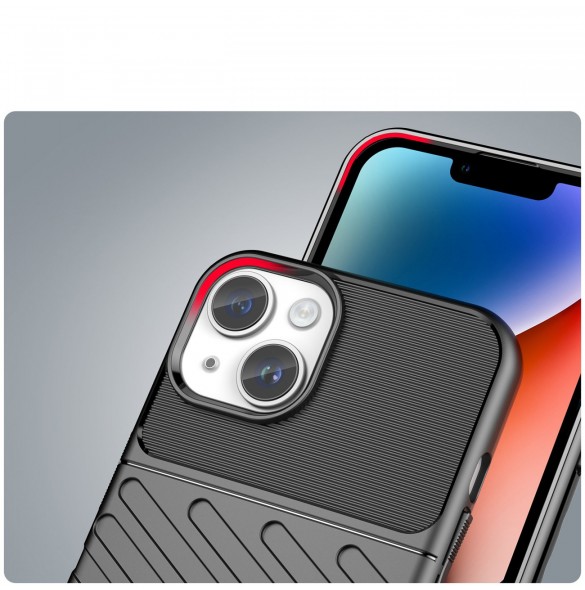 Thunder Case iPhone 14 Plus pansarfodral svart