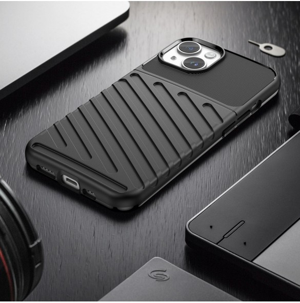 Thunder Case iPhone 14 Plus pansarfodral svart