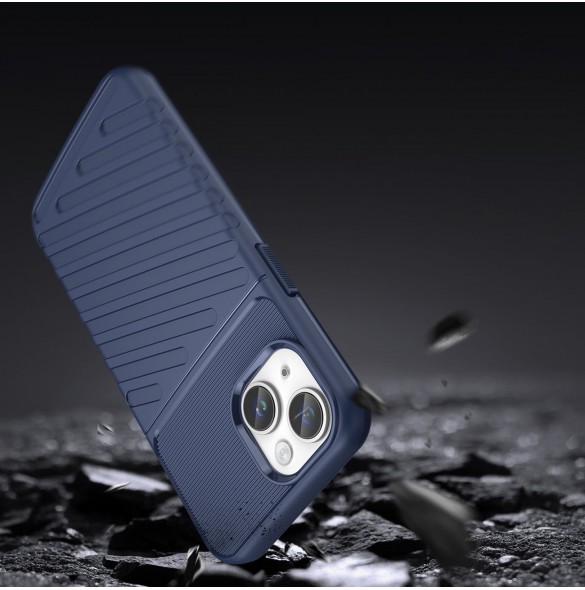 Thunder Case iPhone 14 Plus blå pansarfodral