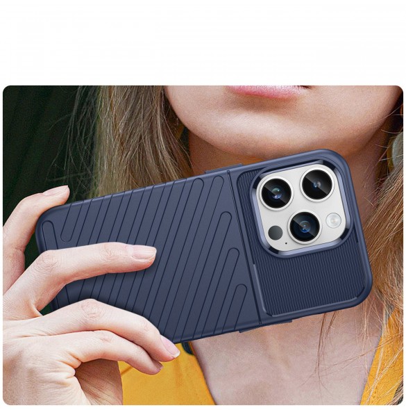 Thunder Case iPhone 14 Pro blå pansarfodral