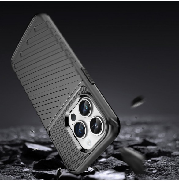 Thunder Case iPhone 14 Pro Max pansarfodral svart