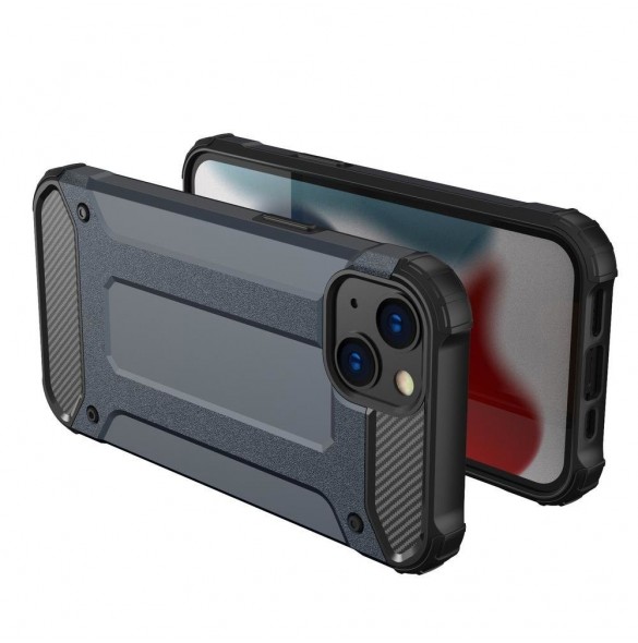 Hybrid Armor fodral iPhone 14 pansarhybridfodral svart