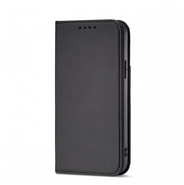 Magnet Kortfodral fodral för iPhone 14 Pro flip cover plånboksställ svart