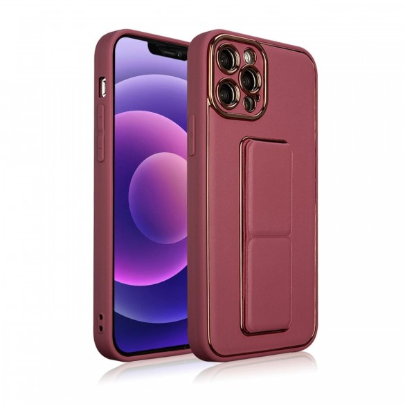 Nytt Kickstand-fodral för iPhone 13 med rött stativ