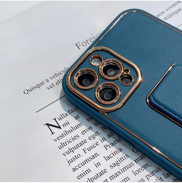 Nytt Kickstand-fodral för iPhone 13 med grönt stativ