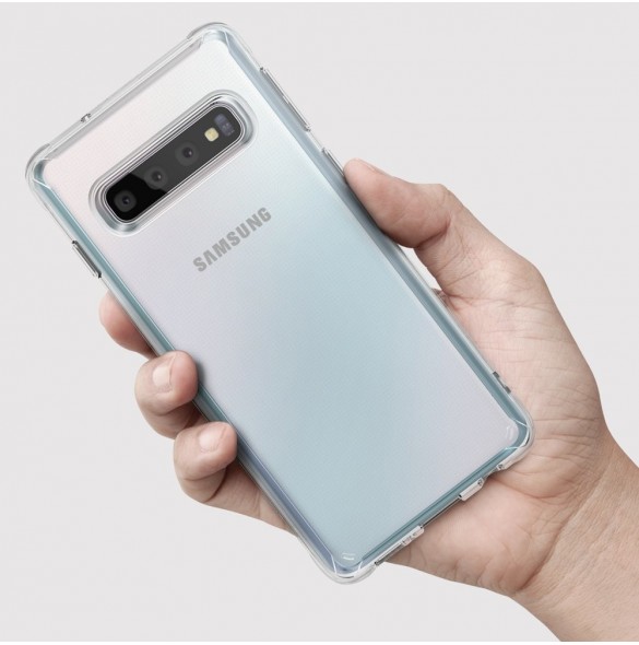 Vackert och pålitligt skyddande fodral från Samsung Galaxy S10 Plus.