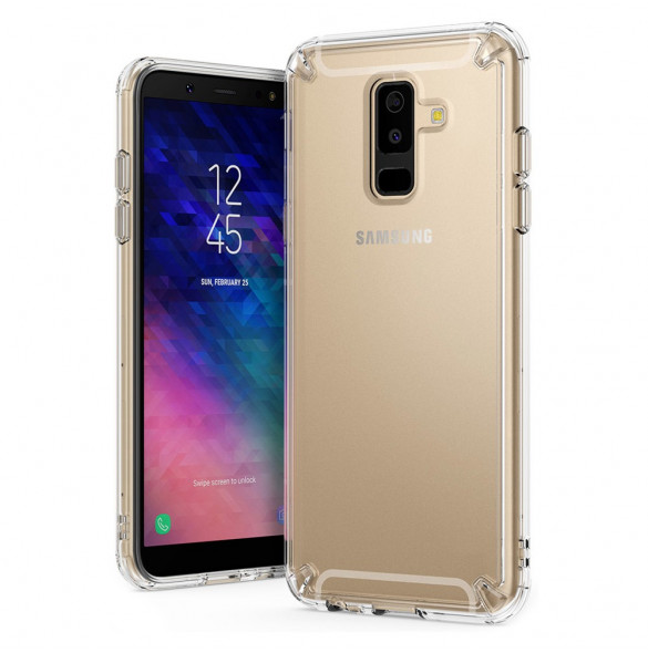 Klar och väldigt snygg skydd till Samsung Galaxy A6 Plus 2018 A605.