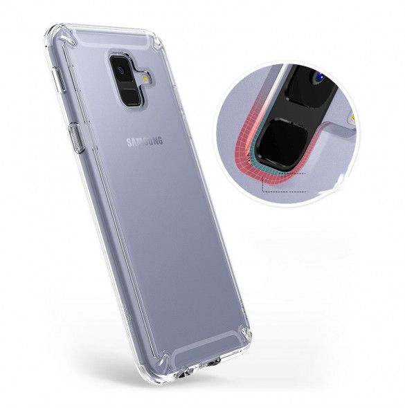 Klar och mycket snyggt skydd till Samsung Galaxy A6 2018 A600.