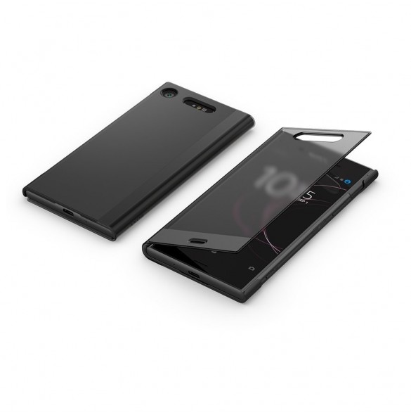 Sony Style Cover Stand SCTG50 Vikbart fodral för Sony XPERIA XZ1 - Svart