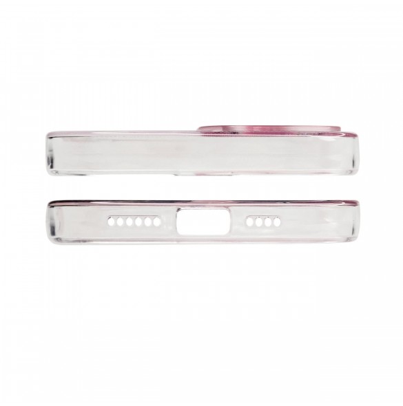 Marmorfodral till iPhone 12 Pro Gel Cover Marble Pink