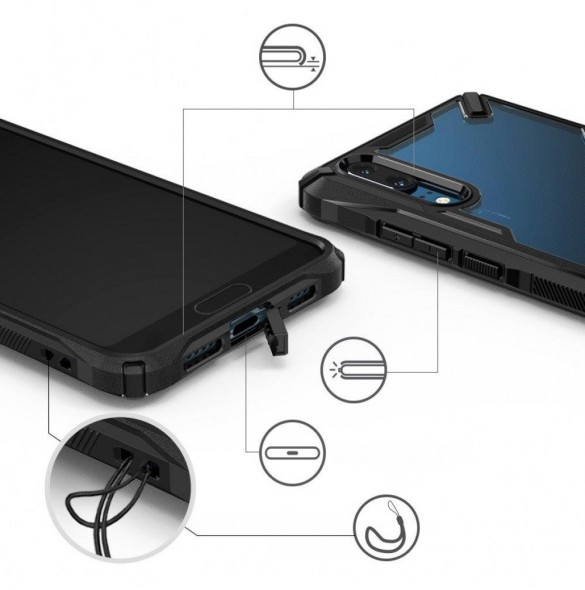 Din Huawei P20 Pro kommer att skyddas av detta stora omslag.