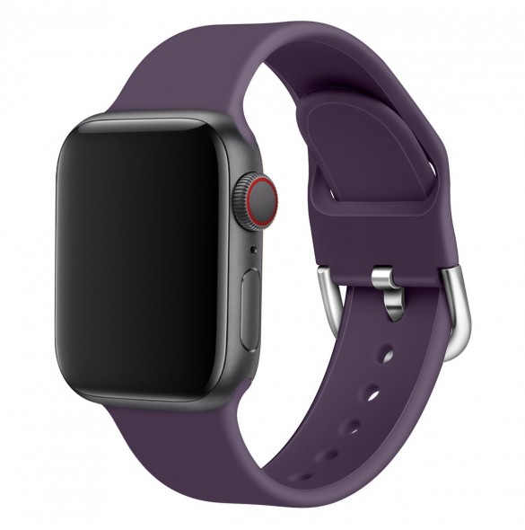 Silikonrem APS Silikonband för Watch Ultra / 9 / 8 / 7 / 6 / 5 / 4 / 3 / 2 / SE (49 / 45 / 44 / 42mm) Armband Watch Armband S