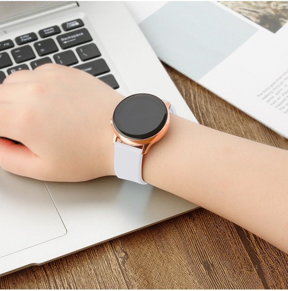 Silikonrem TYS smart klockband universal 20mm röd
