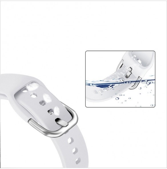 Silikonrem TYS smart klockband universal 20mm röd