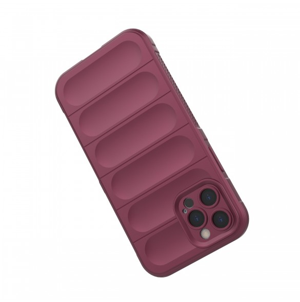 Magic Shield Fodral för iPhone 12 Pro flexibelt pansarbrunt skal