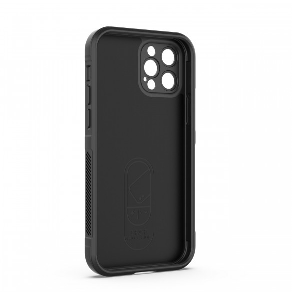 Magic Shield Fodral för iPhone 12 Pro flexibelt pansarbrunt skal