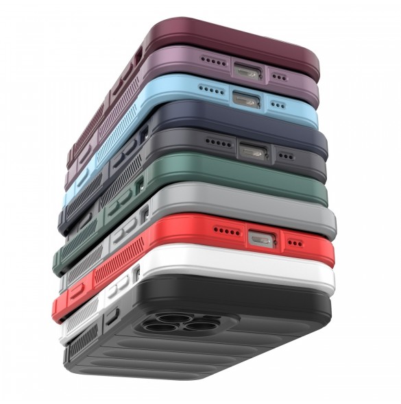 Magic Shield Fodral för iPhone 12 Pro flexibelt pansarbrunt skal