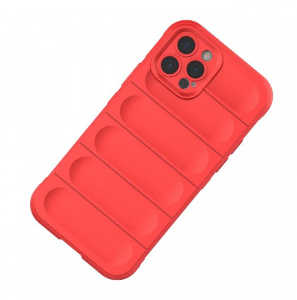 Magic Shield Fodral för iPhone 12 Pro flexibelt pansarbrunt skal