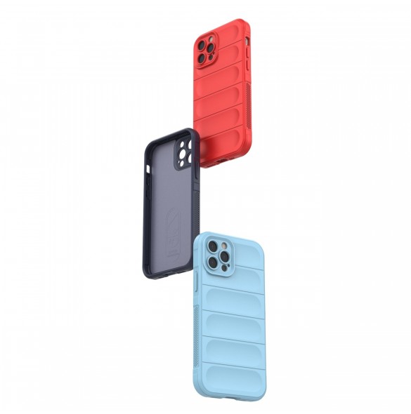 Magic Shield Fodral för iPhone 12 Pro flexibelt pansarbrunt skal