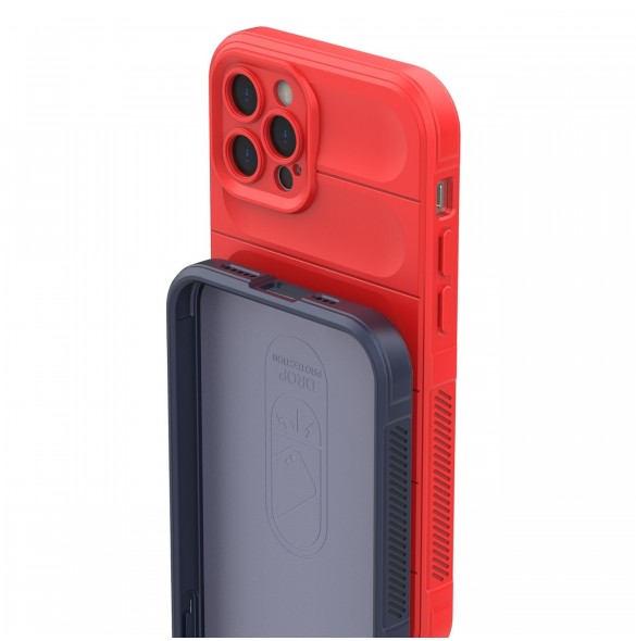 Magic Shield Fodral för iPhone 12 Pro flexibelt pansarbrunt skal