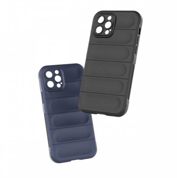 Magic Shield Fodral för iPhone 12 Pro flexibelt pansarbrunt skal