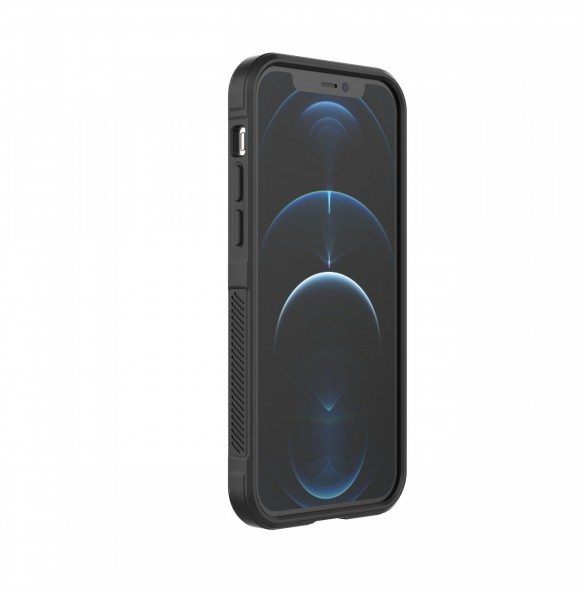 Magic Shield Fodral för iPhone 12 Pro flexibelt pansarbrunt skal