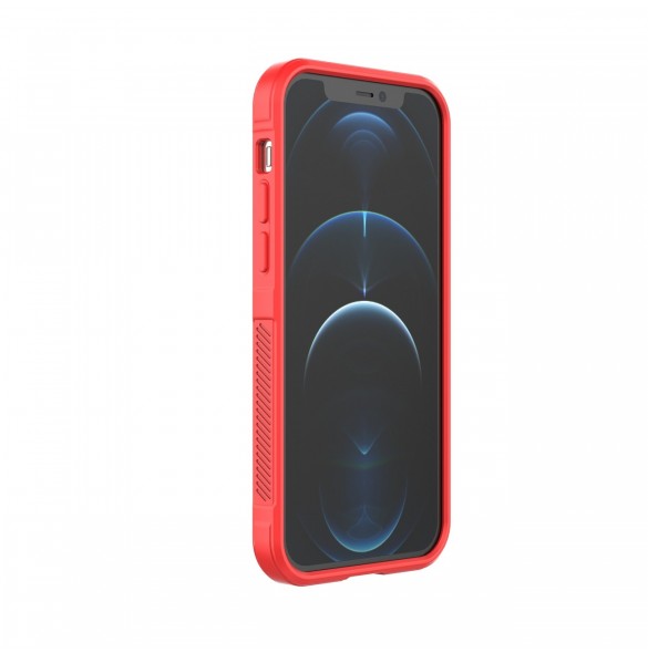 Magic Shield Fodral för iPhone 12 Pro flexibelt pansarbrunt skal
