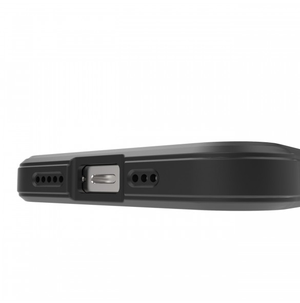 Magic Shield Fodral för iPhone 13 flexibelt pansarskal svart