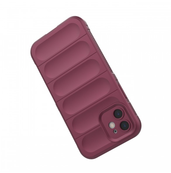 Magic Shield Fodral för iPhone 13 flexibelt pansarbrunt skal