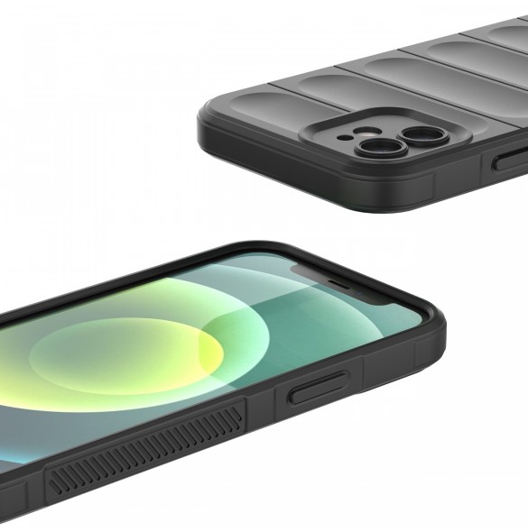 Magic Shield Fodral för iPhone 13 flexibelt pansarbrunt skal
