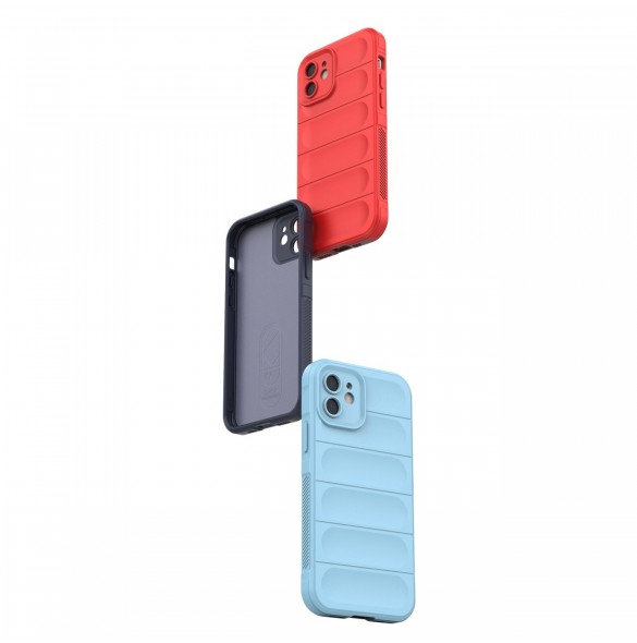 Magic Shield Fodral för iPhone 13 flexibelt pansarbrunt skal