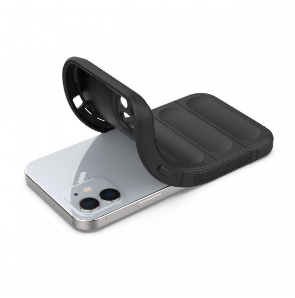 Magic Shield Fodral för iPhone 13 flexibelt pansarskal mörkblått