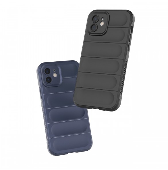 Magic Shield Fodral för iPhone 13 flexibelt pansarskal mörkblått