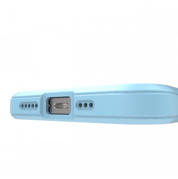 Magic Shield Fodral för iPhone 13 flexibelt pansarskal ljusblått
