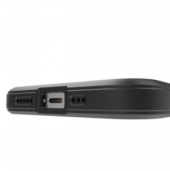 Magic Shield Fodral för iPhone 13 Pro flexibelt pansarskal mörkblått