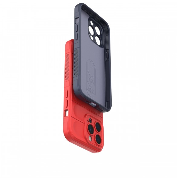 Magic Shield Fodral för iPhone 13 Pro flexibelt pansarskal ljusblått