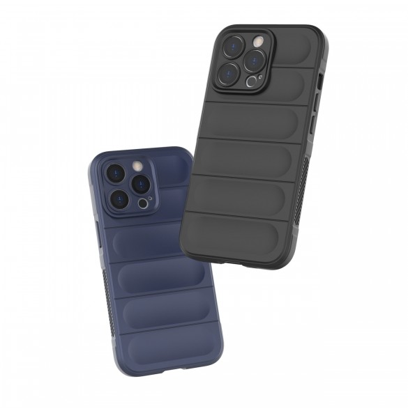 Magic Shield Fodral för iPhone 13 Pro flexibelt pansarskal ljusblått