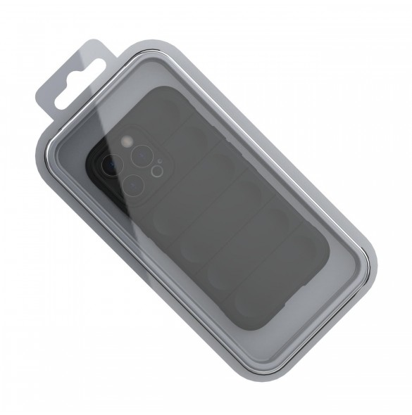 Magic Shield Case fodral för iPhone 13 Pro Max flexibelt pansarskal svart