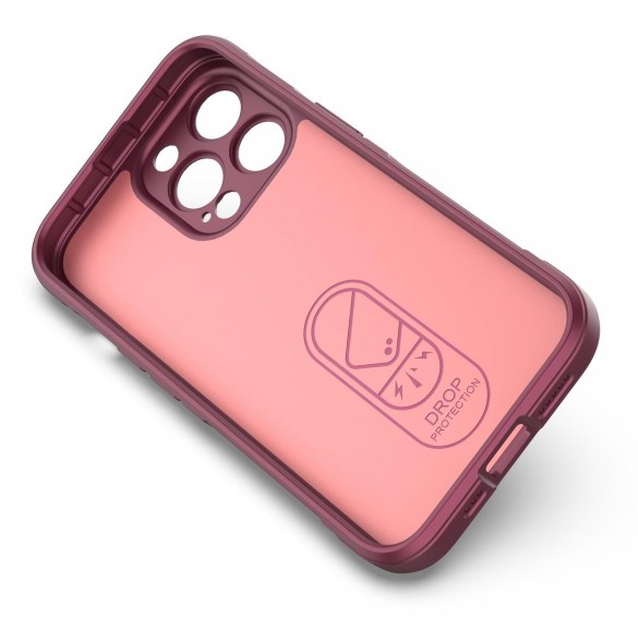 Magic Shield Fodral för iPhone 13 Pro Max flexibelt pansarfärgat skal