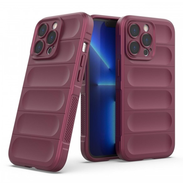 Magic Shield Fodral för iPhone 13 Pro Max flexibelt pansarfärgat skal